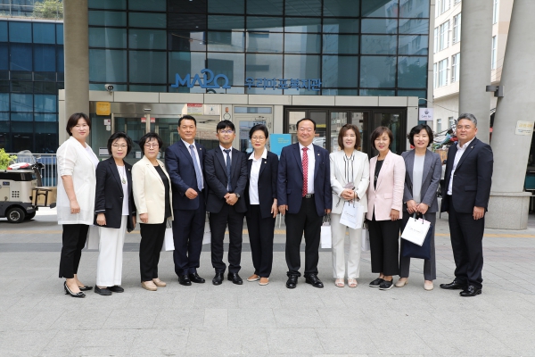 우리마포보호작업장 방문 - 4
