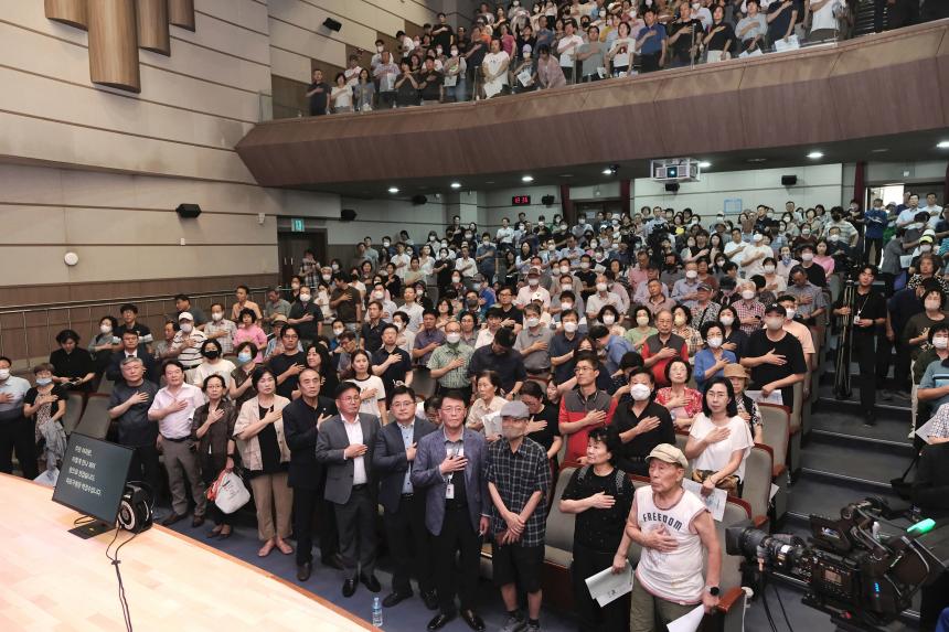 <성산시영아파트 재건축사업 추진위원회 구성을 위한> 주민설명회 - 5