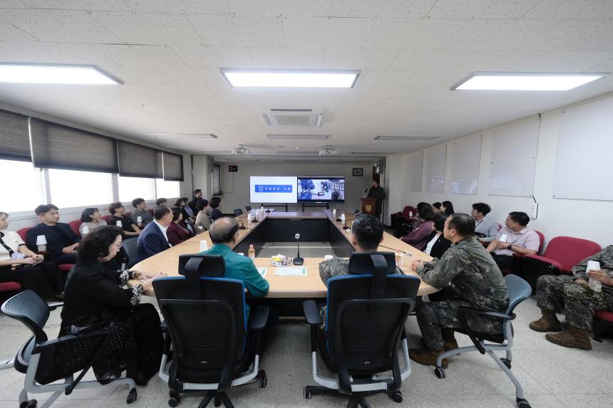 2025년 추석명절 마포구의회 제3537부대 방문 - 10