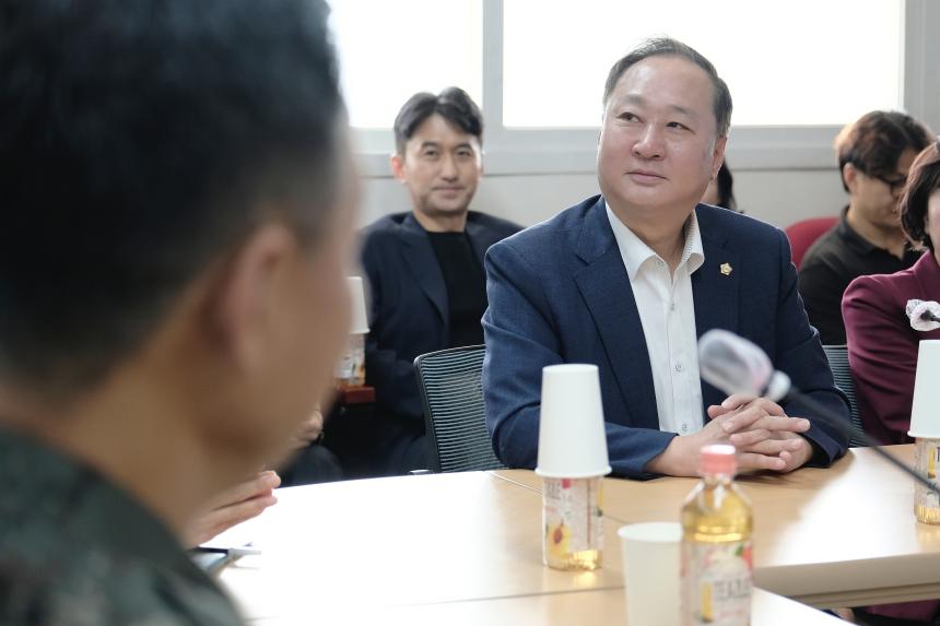 2025년 추석명절 마포구의회 제3537부대 방문 - 27