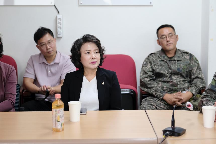 2025년 추석명절 마포구의회 제3537부대 방문 - 30