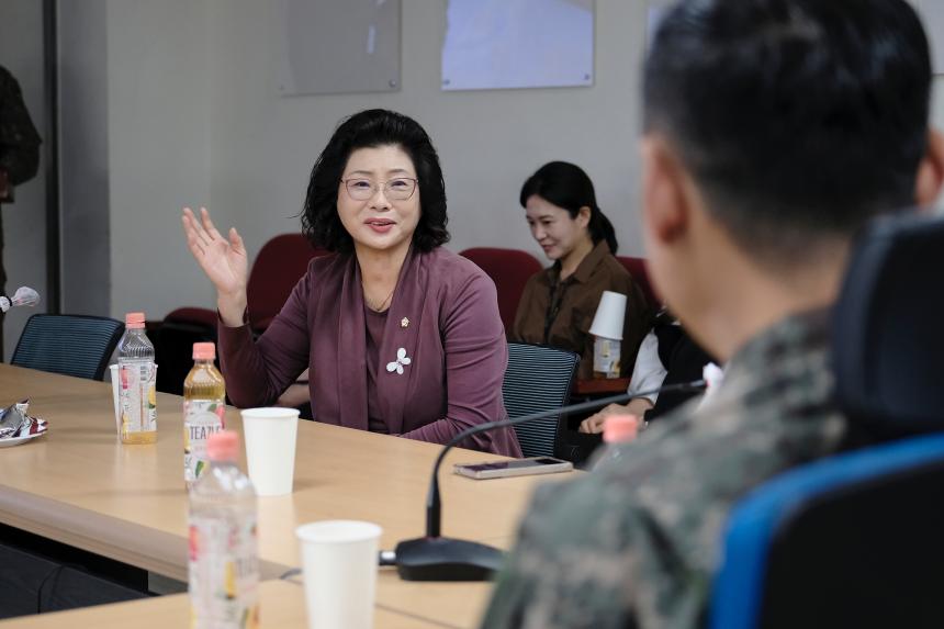 2025년 추석명절 마포구의회 제3537부대 방문 - 39