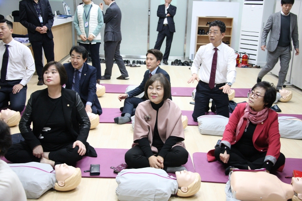 마포구의회 구의원 심폐소생술 교육 - 5