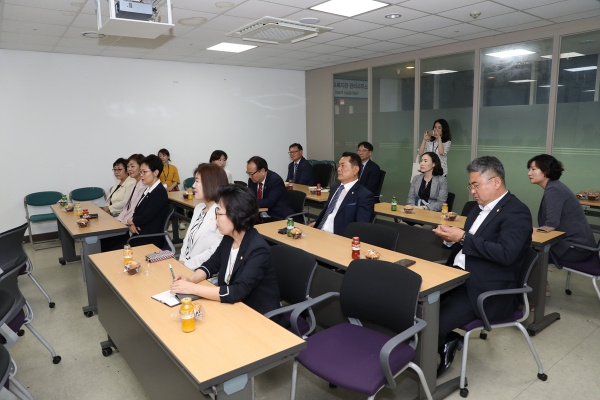 우리마포보호작업장 방문 - 3