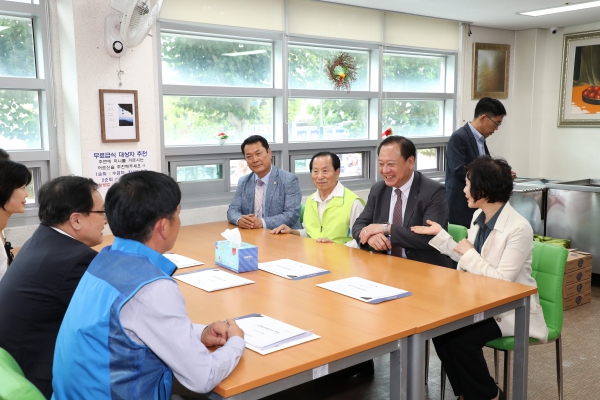 과학기술정보통신부장관아현실버복지관방문