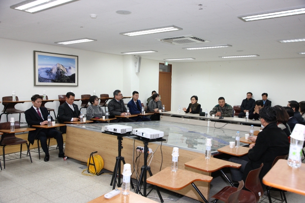 마포구의회 노고산예비군 훈련장 격려방문 - 2