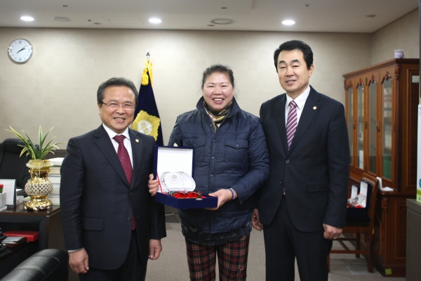 2015년 감사패 수여식 - 2