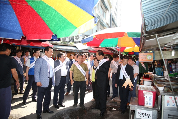 전통시장 및 상점가 방문 - 2