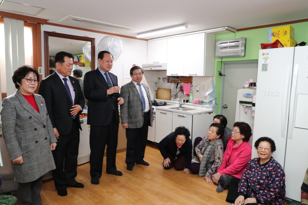 덕성경로당 및 아현1동경로당 방문