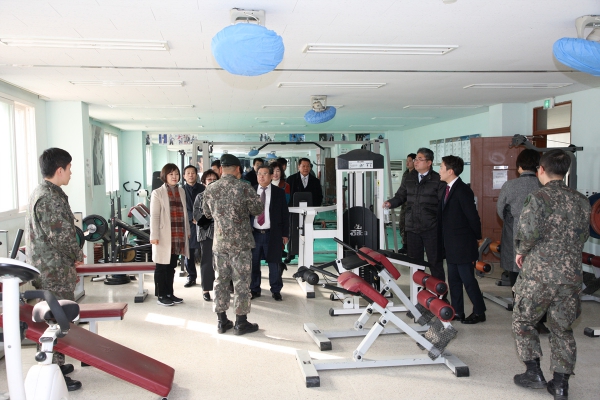 마포구의회 노고산예비군 훈련장 격려방문 - 3