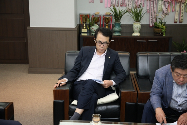 2018년도 제1회 추가경정예산안에 대한 의장단 설명회 - 2