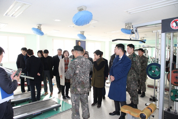 마포구의회 노고산예비군 훈련장 격려방문 - 3
