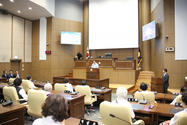 신수동 성결교회 노인대학 방문 - 6