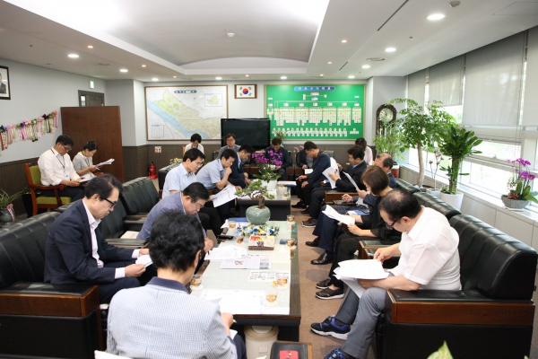 2018년도 제1회 추가경정예산안에 대한 의장단 설명회