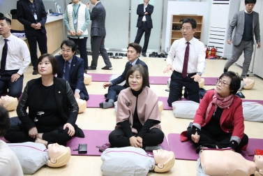 마포구의회 구의원 심폐소생술 교육 5