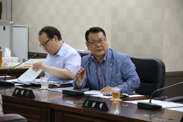 제9차 주민편익시설 건립 특별위원회 회의 1