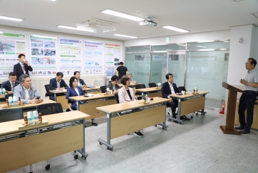 수소연료전지 발전소 현장방문(복지도시위원회) 1