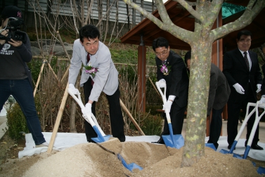 용강시범아파트 녹지조성사업 준공 4