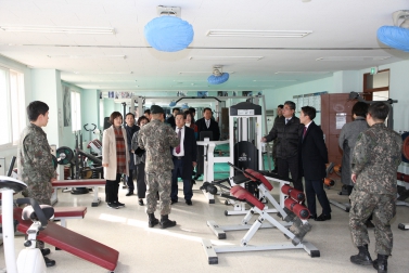 마포구의회 노고산예비군 훈련장 격려방문 3