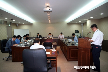 복지도시위원회 현안사항 보고회 1