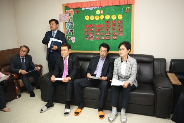관내 사회복지시설 격려방문 1