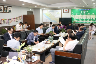 2018년도 제1회 추가경정예산안에 대한 의장단 설명회 3
