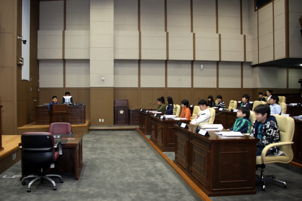 2011년도 제1회 마포구 어린이 모의의회 개최(동교초등학교)