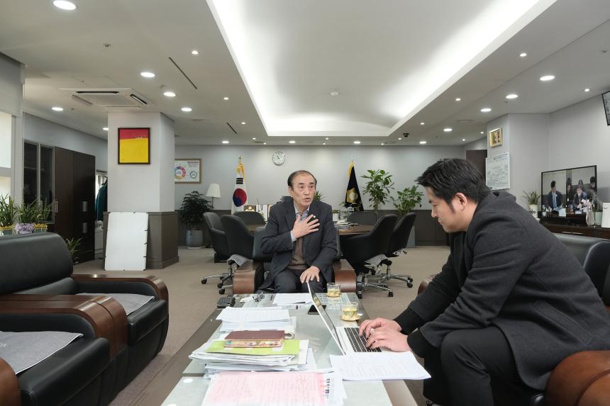 백남환 의장 시사경제신문 인터뷰