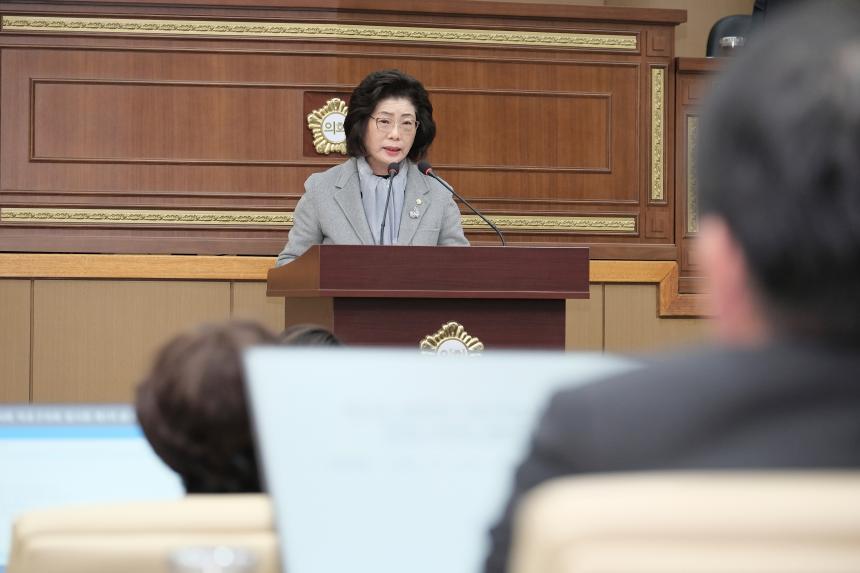 제274회 임시회 제1차 본회의