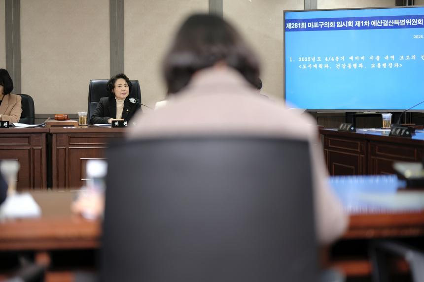 예산결산특별위원회-제281회 마포구의회 임시회 - 10