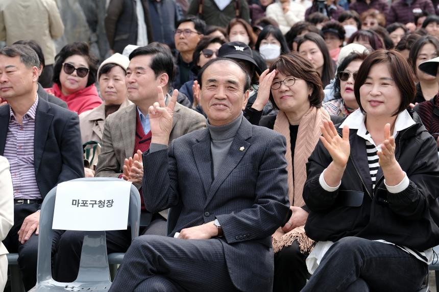 월드컵천 경관폭포 준공식 - 14