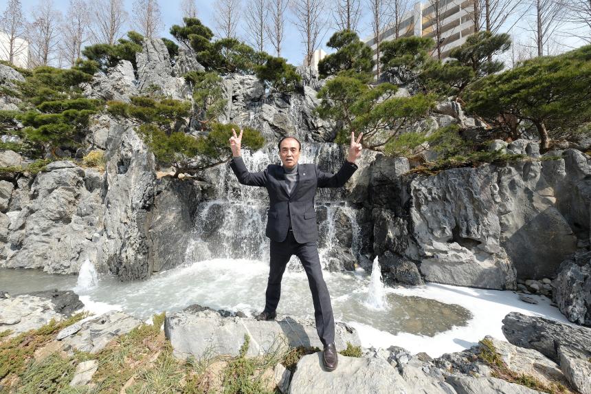 월드컵천 경관폭포 준공식 - 39