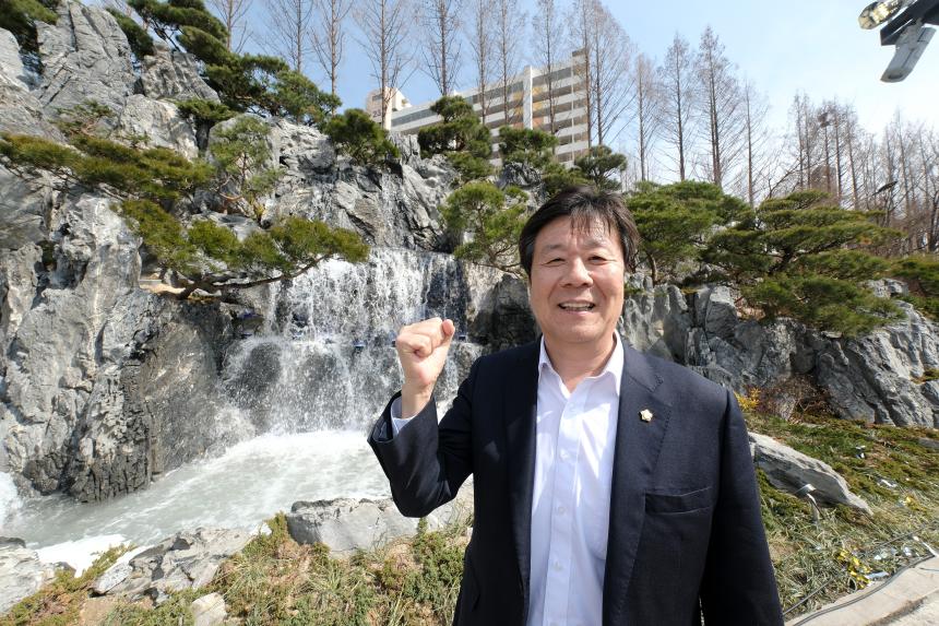 월드컵천 경관폭포 준공식 - 41