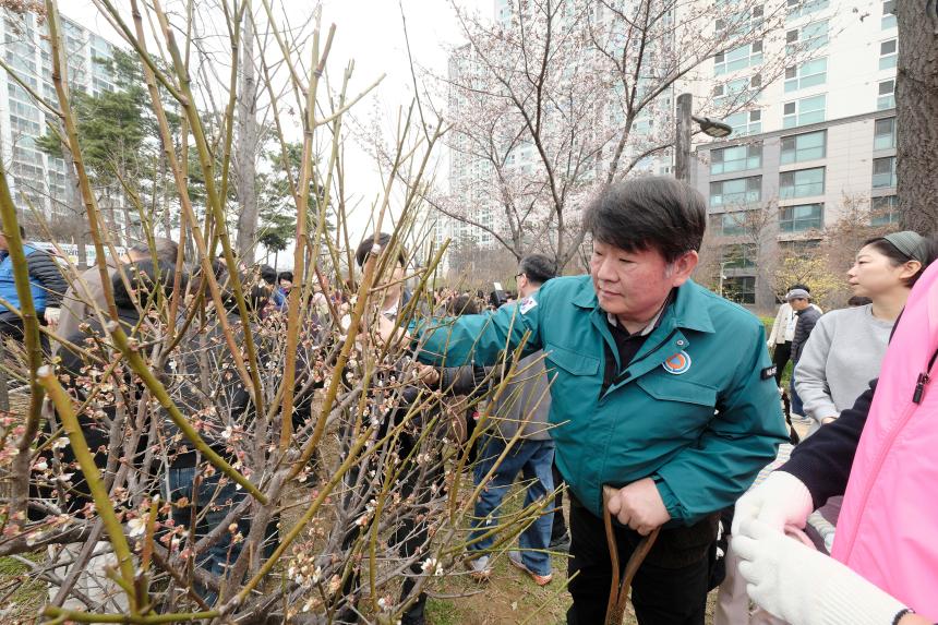 제81회 식목일 기념 릴레이 정원만들기 행사-국화정원 - 20