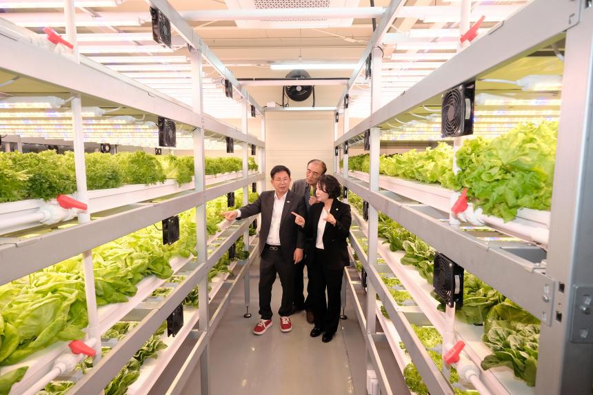 마포 스마트팜 체험관 준공식 - 25