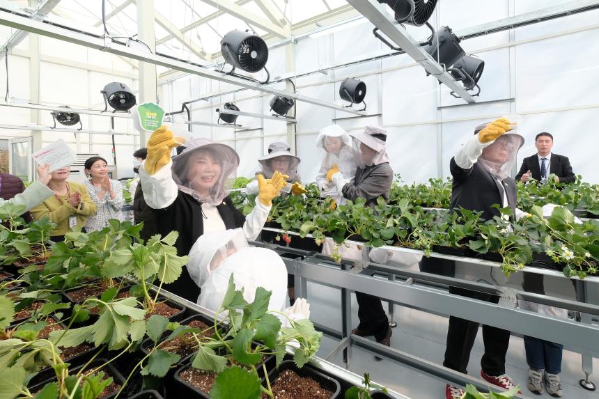 마포 스마트팜 체험관 준공식 - 31