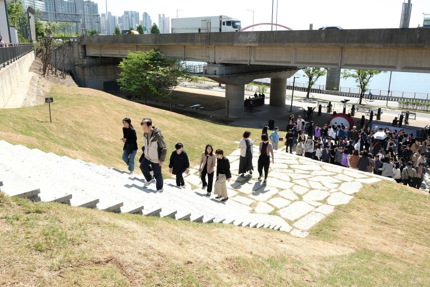 마포365구민센터~한강공원 잔디로 준공식 - 6