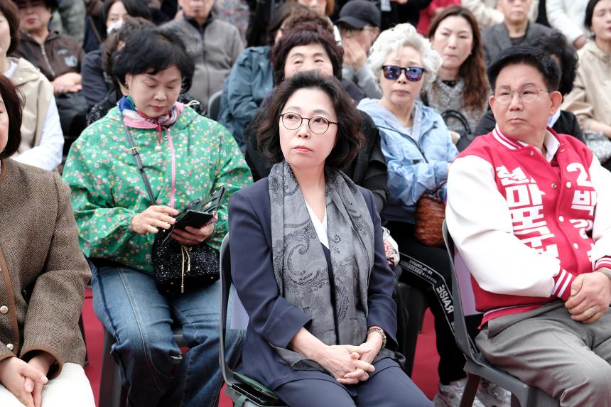 공덕오거리 교통섬 폭포 조성 준공식 - 5
