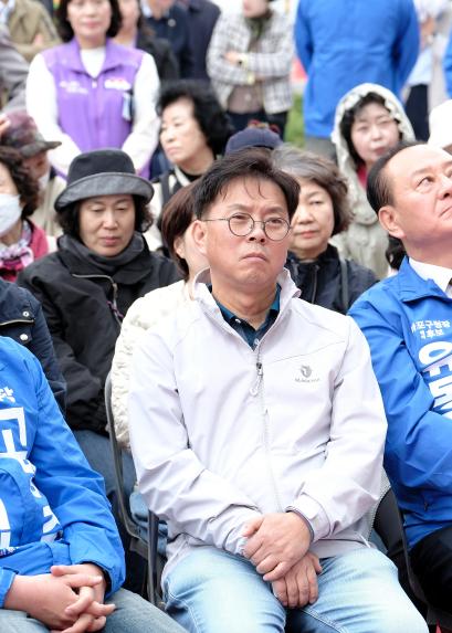 공덕오거리 교통섬 폭포 조성 준공식 - 6