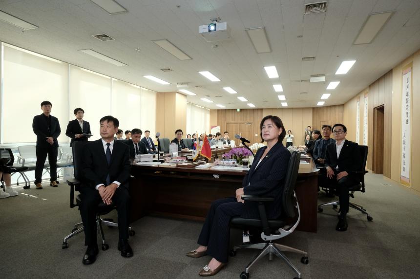중국인민정치협상회의 북경시석경산구위원회, 마포구의회 방문 - 29