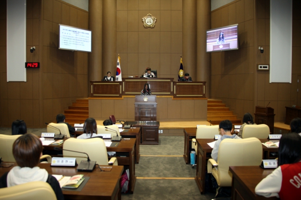 2011년도 제2회 마포구 어린이 모의의회 개최(성서초등학교) - 4