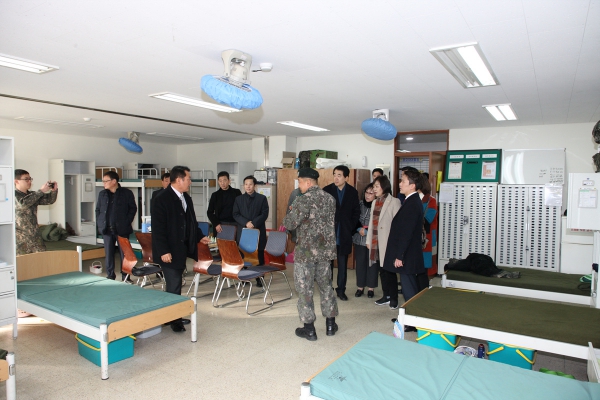 마포구의회 노고산예비군 훈련장 격려방문 - 7