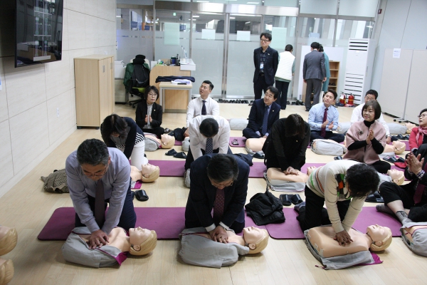 마포구의회 구의원 심폐소생술 교육 - 10