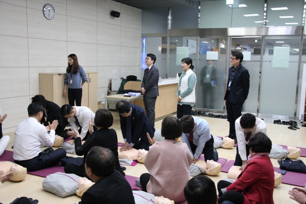 마포구의회 구의원 심폐소생술 교육 - 6