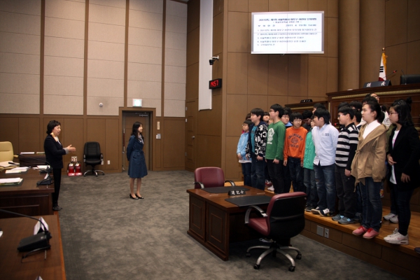 2011년도 제1회 마포구 어린이 모의의회 개최(동교초등학교) - 7