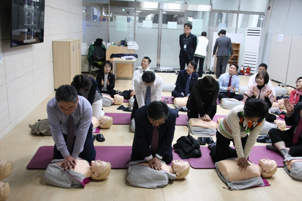 마포구의회 구의원 심폐소생술 교육 - 3