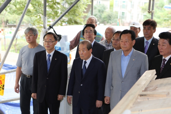 광흥당 상량식 행사