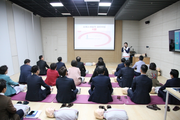 마포구의회 구의원 심폐소생술 교육 - 5