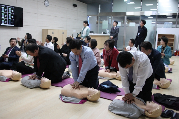 마포구의회 구의원 심폐소생술 교육 - 4
