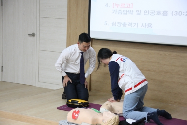 마포구의회 구의원 심폐소생술 교육 3